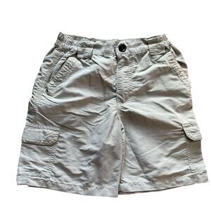 Reel Legends Boys' Khaki Tan Cargo Shorts – Size 7